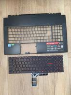 MSI GF75 THIN 95C Keyboard + Palmrest, Verzenden, Gebruikt