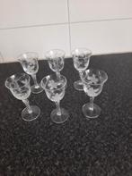 Kristallen borrel glaasjes, Ophalen