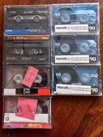 7  lege Cassettebandjes , nieuw.., 2 t/m 25 bandjes, Overige genres, Ophalen of Verzenden, Nieuw in verpakking