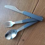 Reisbestek in hoesje., Ophalen of Verzenden, Nieuw, Rvs of Chroom, Los bestek