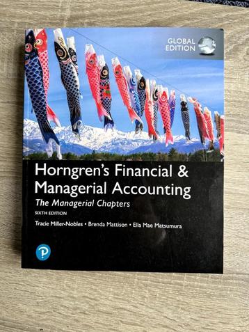 Horngren's Financial & Managerial Accounting, The Financial