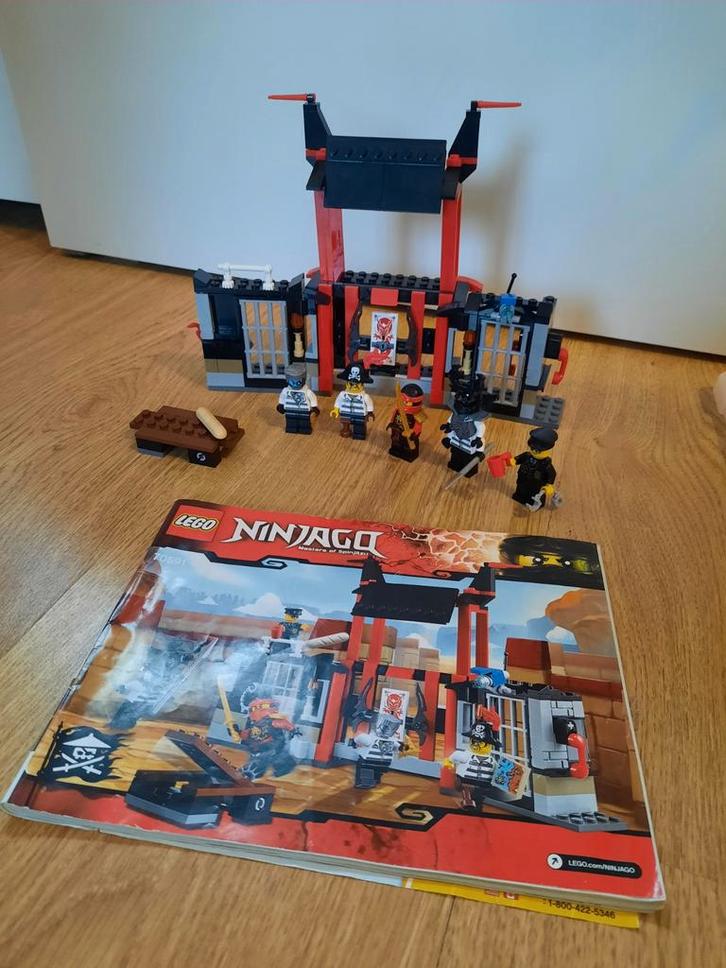 LEGO Ninjago 70591 Kryptarium Gevangenis, Kinderen en Baby's, Speelgoed | Duplo en Lego, Zo goed als nieuw, Lego, Complete set
