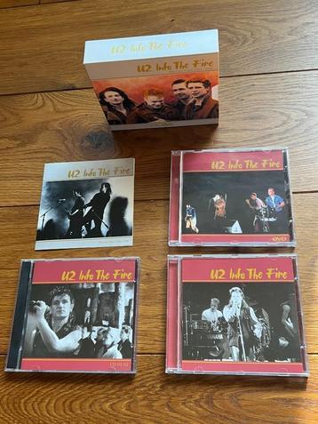 U2 Into the Fire CD+DVD box te koop (NIEUW)