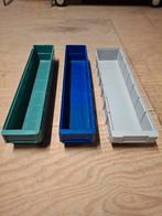 Stellingbakken/Opbergbakken met tussenschotten - 368 stuks, Ophalen of Verzenden