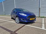 Ford Fiesta Ecoboost Titanium 2014 Climate/Navi/Start-stop, Auto's, Voorwielaandrijving, 40 €/maand, Blauw, 100 pk