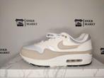 Nike Air Max 1 Pale Ivory (W) maat 44.5, Verzenden, Beige, Nike, Nieuw