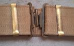 Britse BEF 1940 webbing belt, Ophalen of Verzenden, Engeland