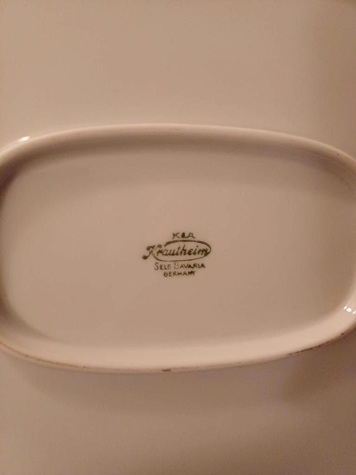 Antiek Frautheim Servies - Brocante, Antiek en Kunst, Antiek | Servies compleet, Ophalen of Verzenden