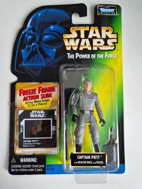Star Wars POTF FF Captain Piett with Blaster Rifle, Verzamelen, Star Wars, Nieuw, Actiefiguurtje, Ophalen of Verzenden
