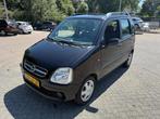 Opel Agila 1.2-16V Elegance / RIJDT SCHAKELT GOED / NAP / WE, Voorwielaandrijving, Gebruikt, Zwart, Origineel Nederlands