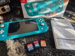 Nintendo Switch Lite + 3 spellen, Spelcomputers en Games, Ophalen, Met games, Zo goed als nieuw, Zonder controller