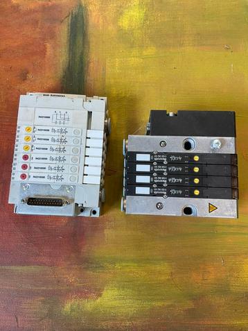 Bosch Rexroth pneumatiek ventieleiland 24V DC – IP65 – 8 bar beschikbaar voor biedingen