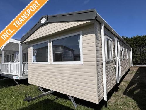 Atlas winterhard chalet bj 2017 met 3 slaapkamers en CV, Caravans en Kamperen, Stacaravans, tot en met 6