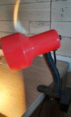 Rode Klemlamp - Flexibel en Praktisch, Gebruikt, Ophalen of Verzenden, Modern, Minder dan 50 cm
