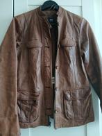 Mooie bruine leren jas van Gap - Maat M, Maat 38/40 (M), Bruin, Ophalen of Verzenden, Zo goed als nieuw
