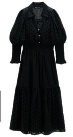 zara midijurk zwart, Kleding | Dames, Nieuw, Ophalen of Verzenden, Maat 34 (XS) of kleiner, Onder de knie