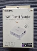 Eminent EM4610 WiFi Travel Reader - Wit, kabel, doos, handl, Computers en Software, WiFi-versterkers, Eminent, Ophalen of Verzenden