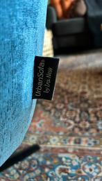 Te koop 2 blauwe draaifauteuils, Ophalen, Blauw, Zo goed als nieuw, Stof