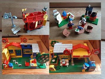 Lego Fabuland - 3 mooie complete sets: 3675, 3662 & 3646 beschikbaar voor biedingen