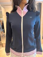 Nik & Nik vest blauw met roze maat 14 als nieuw, Verzenden, Zo goed als nieuw, Meisje, Trui of Vest