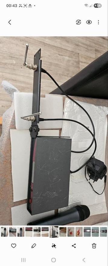 Sennheiser  draadloos microfoons  beschikbaar voor biedingen