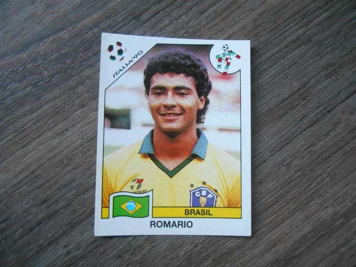 Panini Romario Italia 90 world cup 1990 Rookie, Verzamelen, Sportartikelen en Voetbal, Nieuw, Poster, Plaatje of Sticker, Buitenlandse clubs