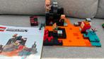 Lego Minecraft 21185, Complete set, Ophalen of Verzenden, Lego, Zo goed als nieuw