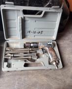 Pneumatische beitelhamer set, Doe-het-zelf en Verbouw, Ophalen of Verzenden, Gebruikt