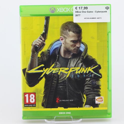 XBox One Game : Cyberpunk 2077, Spelcomputers en Games, Spelcomputers | Xbox One, Zo goed als nieuw