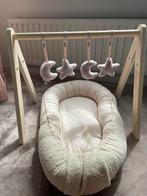 Jollein Babygym Hout + jollein babyspeeltjes, Ophalen, Zo goed als nieuw, Babygym