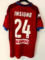 Napoli Kappa Maat m medium voetbal shirt lorenzo insigne #24, Verzenden, Zo goed als nieuw, Buitenlandse clubs, Shirt
