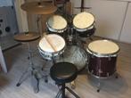 Drumstel Thunder, Muziek en Instrumenten, Drumstellen en Slagwerk, Ophalen, Gebruikt, Overige merken