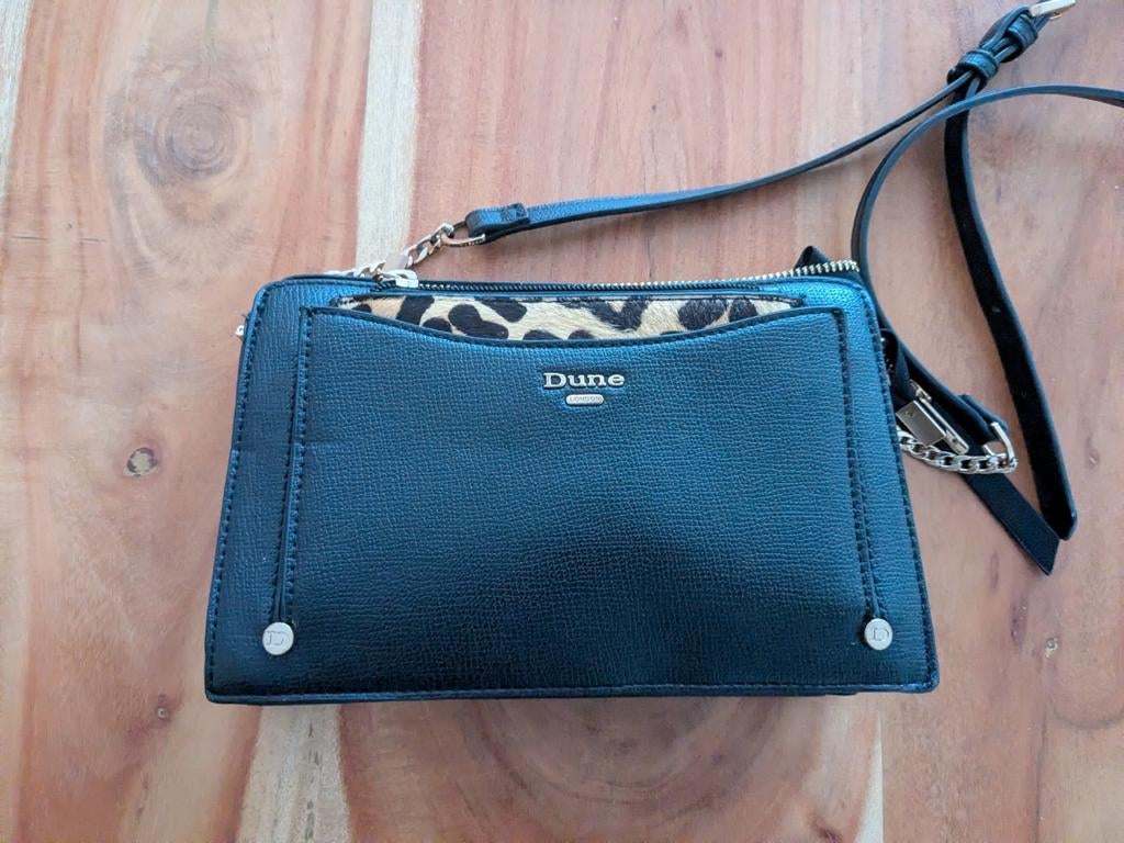 Dune London tas panter, Ophalen, Schoudertasje