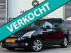 Peugeot 5008 1.6 THP GT 5p. PANO/TREKHAAK/HUD/CRUISE/AIRCO, Voorwielaandrijving, Euro 5, Stof, Zwart