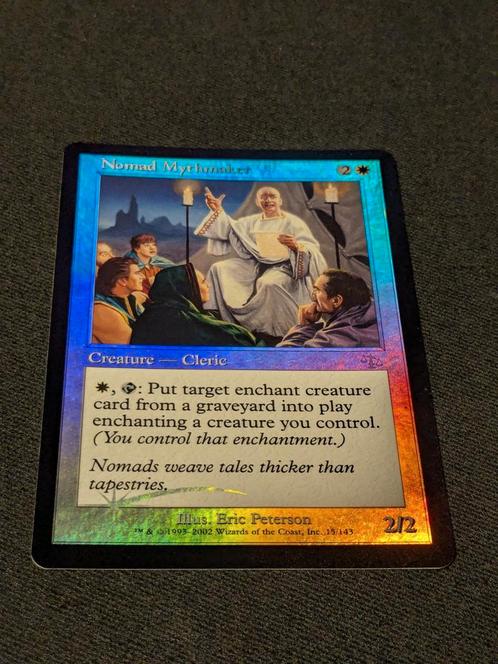 FOIL Nomad mythmaker, Hobby en Vrije tijd, Verzamelkaartspellen | Magic the Gathering, Gebruikt, Losse kaart, Foil, Ophalen of Verzenden