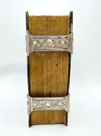 Bijbel met zilveren sloten, A.H. Lazonder, Schoonhoven, 1842, Verzenden, Bijbel