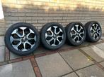 15 inch ORG Toyota aygo velgen met zomerbanden 4x100, Auto-onderdelen, Banden en Velgen, Ophalen, 15 inch, 175 mm, Banden en Velgen