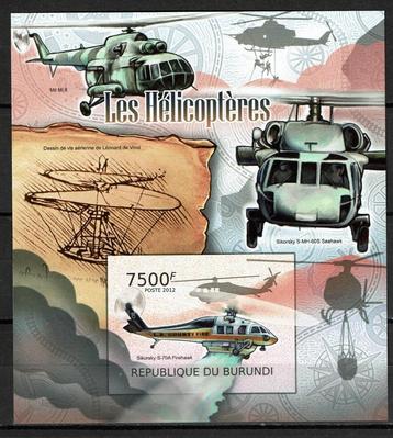 burundi 2012 pf blok helicopters luchtvaart vliegtuigen 1
