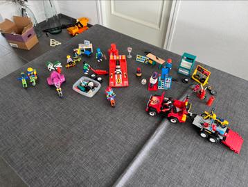 Playmobile garage raceauto en motors beschikbaar voor biedingen
