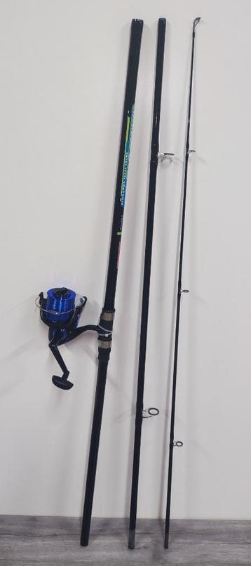 NIEUW Arca Hellas Surf Combo 4,20 Meter 100-250 Gram + Molen beschikbaar voor biedingen