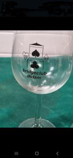 wijnglazen bridgeclub didam 2 stuks, Verzamelen, Glas en Borrelglaasjes, Ophalen of Verzenden, 'T Olde Gre-j, Info@toldegrej.nl