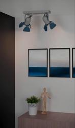 Nieuw! Blauwe plafond spot - nieuw in doos, Ophalen of Verzenden, Nieuw