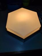 Raak Hexagon Vintage Lamp - Wand/Plafond, Huis en Inrichting, Lampen | Plafondlampen, Ophalen of Verzenden, Gebruikt, Glas, Vintage