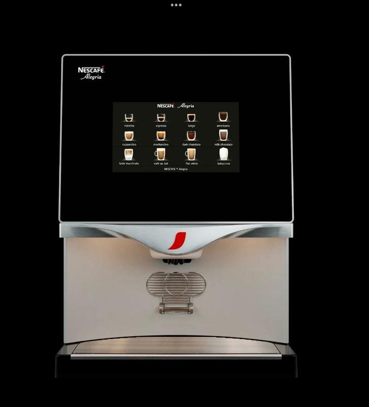 Koffie automaat Nescafé alegria., Witgoed en Apparatuur, Koffiezetapparaten, Gebruikt, Overige typen, Koffiemachine, 10 kopjes of meer
