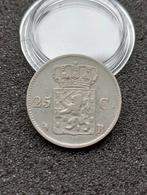 25 Cent 1825 B, Postzegels en Munten, Munten | Nederland, Zilver, Koningin Wilhelmina, Ophalen of Verzenden, Losse munt
