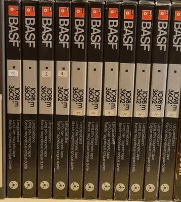 BasF 26 cm reel met tape  beschikbaar voor biedingen