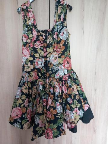 Vintage zomerjurk maat 38 beschikbaar voor biedingen