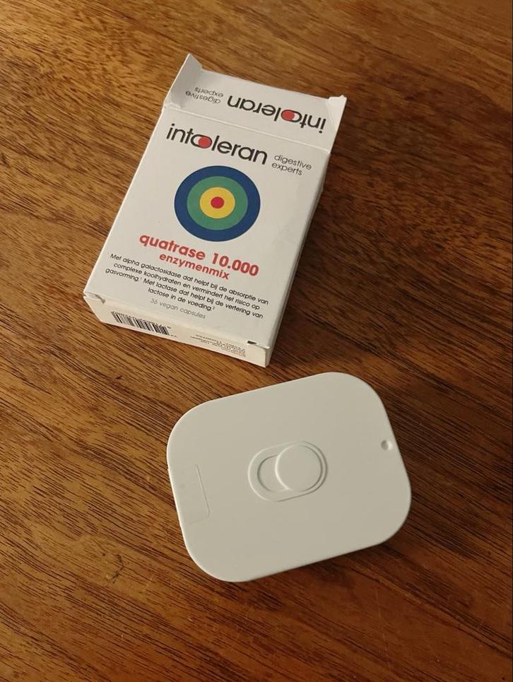 Intoleran Quatrase 10.000 enzymenmix, Sport en Fitness, Gezondheidsproducten en Wellness, Nieuw, Poeder of Drank, Ophalen of Verzenden