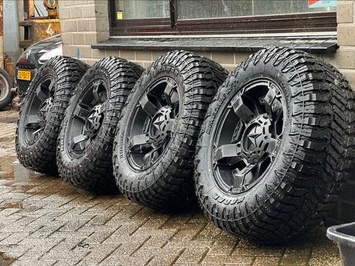 Dodge ram velgen offroad 18inch radar renegade NIEUWE BANDEN, Auto-onderdelen, Banden en Velgen, All Season, 18 inch, 285 mm, Nieuw