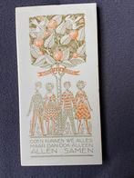 Tekst bordje uit de jaren 60, Antiek en Kunst, Ophalen of Verzenden